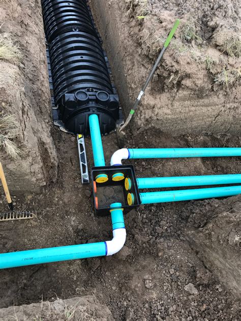 distribution box in septic system|installing a septic distribution box.